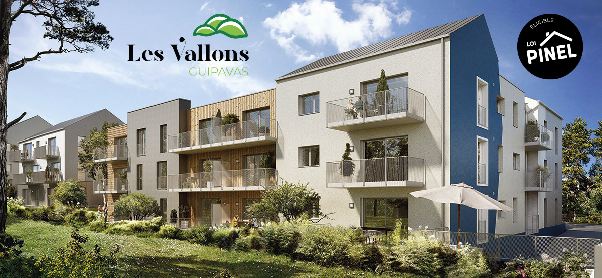 Les Vallons, programme immobilier neuf à Guipavas (Brest)